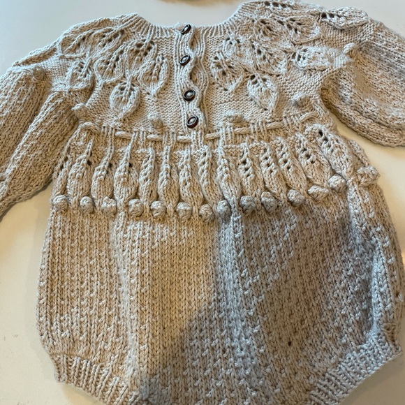 Hand Knit Romper - Picture 4 of 13